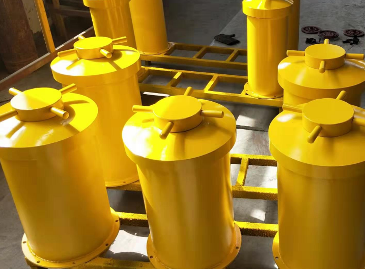 东源凯龙矿山设备的抗爆容器材质与尺寸